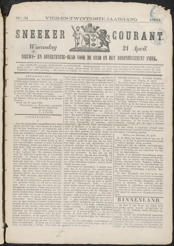 Sneeker Nieuwsblad nl 1869-04-21