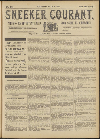 Sneeker Nieuwsblad nl 1911-07-12