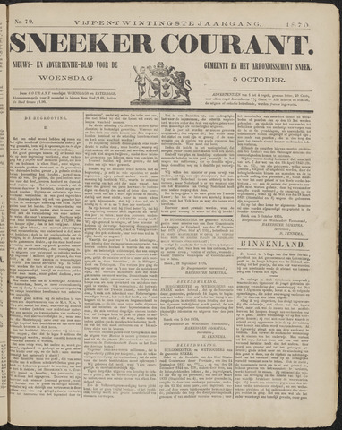 Sneeker Nieuwsblad nl 1870-10-05