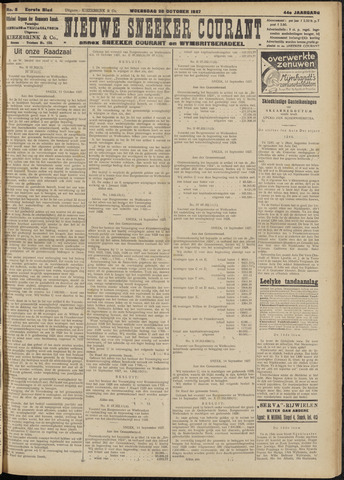 Sneeker Nieuwsblad nl 1927-10-26
