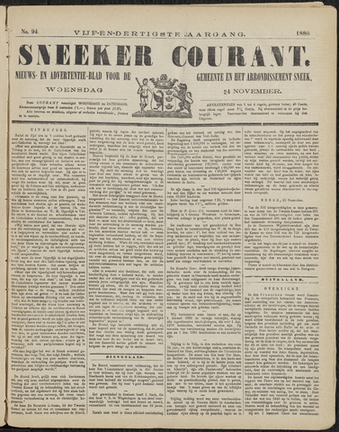 Sneeker Nieuwsblad nl 1880-11-24