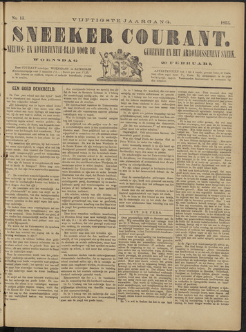 Sneeker Nieuwsblad nl 1895-02-20