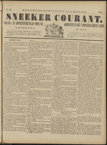 Sneeker Nieuwsblad nl 1894-05-26
