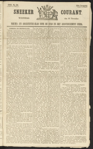 Sneeker Nieuwsblad nl 1857-11-11
