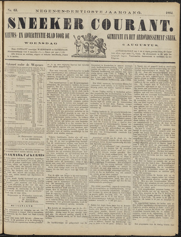 Sneeker Nieuwsblad nl 1884-08-06