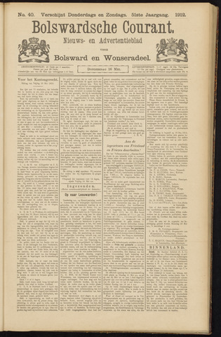 Bolswards Nieuwsblad nl 1912-05-16