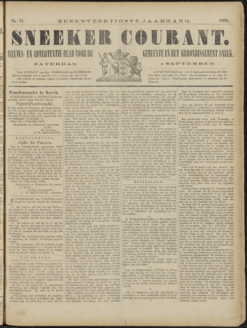 Sneeker Nieuwsblad nl 1886-09-04