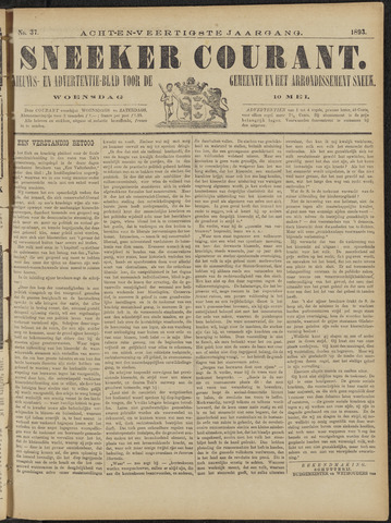 Sneeker Nieuwsblad nl 1893-05-10