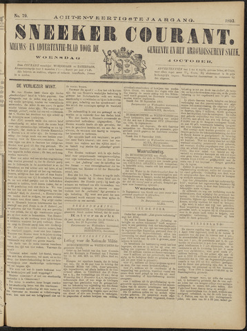 Sneeker Nieuwsblad nl 1893-10-04