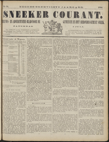 Sneeker Nieuwsblad nl 1884-07-05