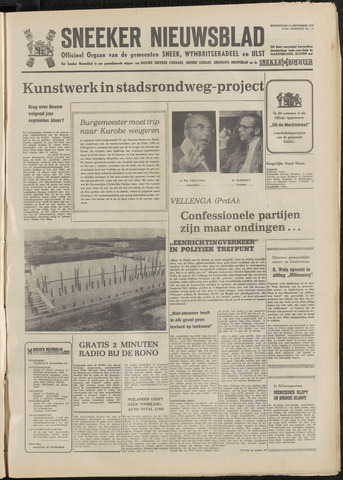 Sneeker Nieuwsblad nl 1972-09-14