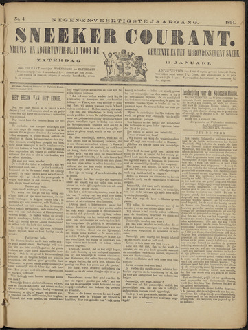 Sneeker Nieuwsblad nl 1894-01-13