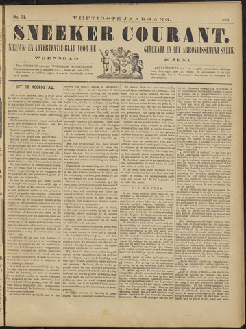 Sneeker Nieuwsblad nl 1895-06-26