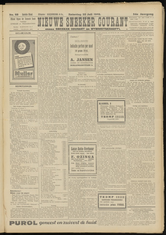 Sneeker Nieuwsblad nl 1938-07-23