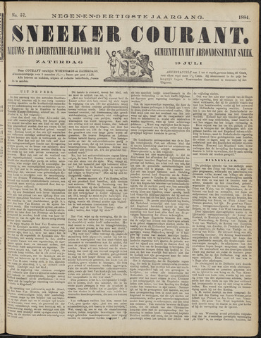 Sneeker Nieuwsblad nl 1884-07-19