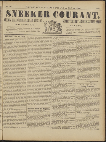 Sneeker Nieuwsblad nl 1896-06-24