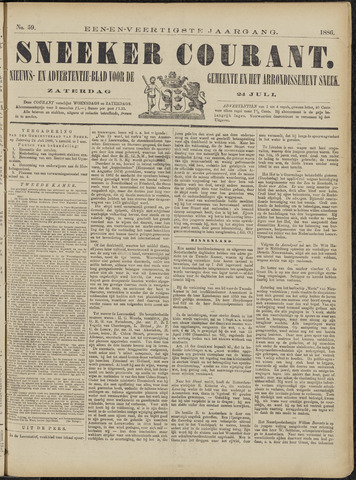 Sneeker Nieuwsblad nl 1886-07-24