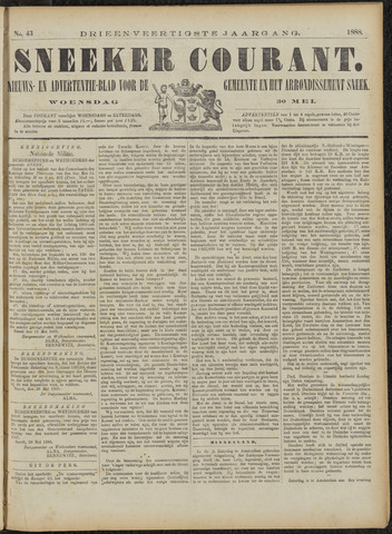 Sneeker Nieuwsblad nl 1888-05-30