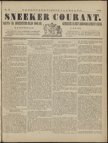 Sneeker Nieuwsblad nl 1890-06-07