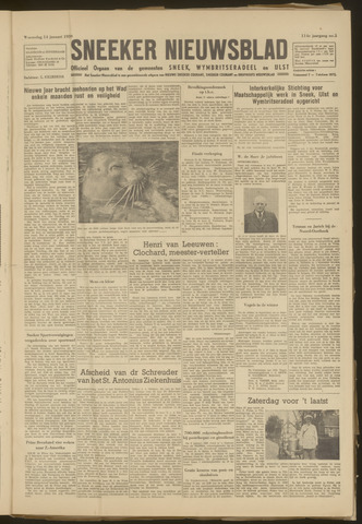 Sneeker Nieuwsblad nl 1959-01-14