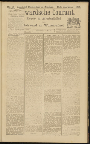 Bolswards Nieuwsblad nl 1907-03-07