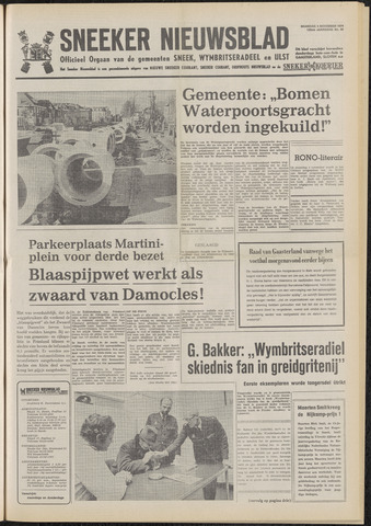 Sneeker Nieuwsblad nl 1974-11-04