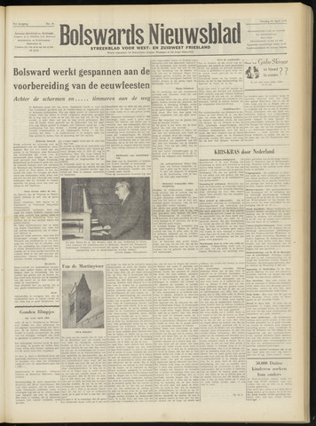 Bolswards Nieuwsblad nl 1955-04-26