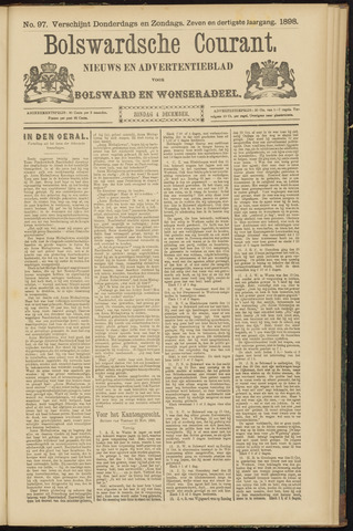 Bolswards Nieuwsblad nl 1898-12-04
