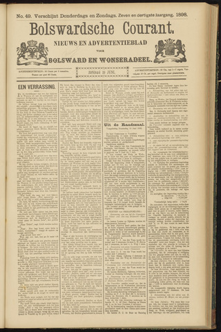 Bolswards Nieuwsblad nl 1898-06-19
