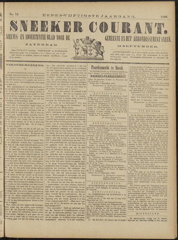Sneeker Nieuwsblad nl 1896-09-12