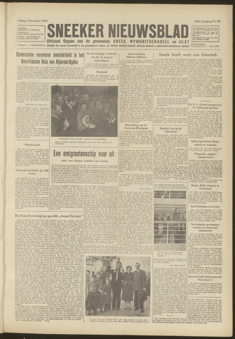 Sneeker Nieuwsblad nl 1954-11-05