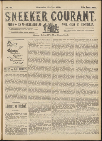 Sneeker Nieuwsblad nl 1910-06-15