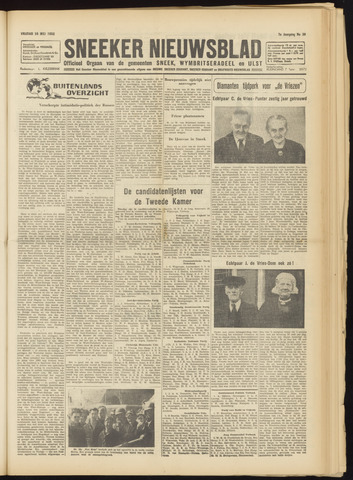 Sneeker Nieuwsblad nl 1952-05-16