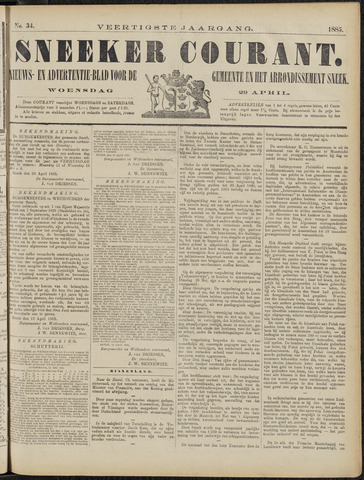 Sneeker Nieuwsblad nl 1885-04-29