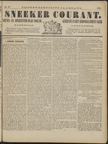 Sneeker Nieuwsblad nl 1890-12-06