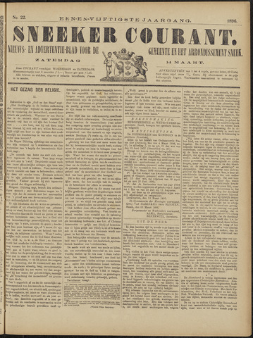 Sneeker Nieuwsblad nl 1896-03-14