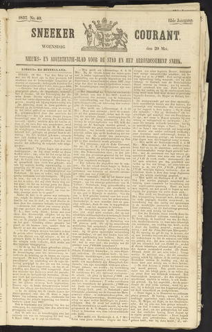 Sneeker Nieuwsblad nl 1857-05-20