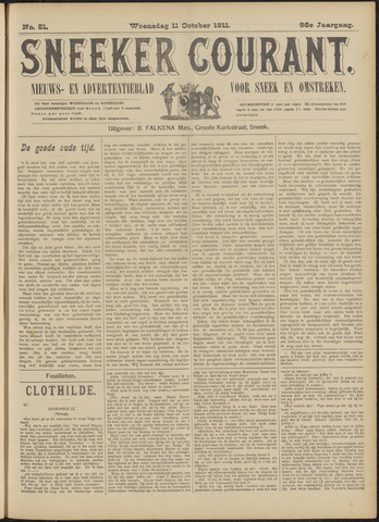 Sneeker Nieuwsblad nl 1911-10-11