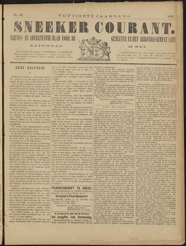 Sneeker Nieuwsblad nl 1895-05-25