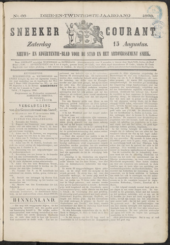 Sneeker Nieuwsblad nl 1868-08-15