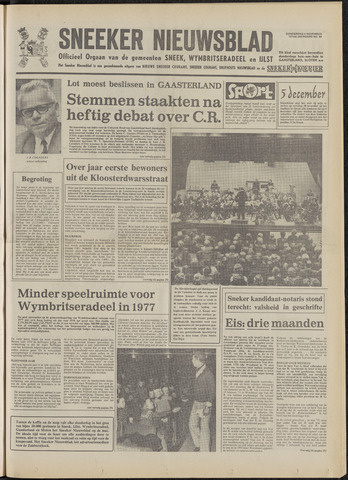 Sneeker Nieuwsblad nl 1976-11-04