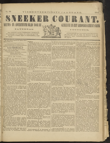 Sneeker Nieuwsblad nl 1889-10-05