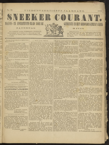 Sneeker Nieuwsblad nl 1889-07-13