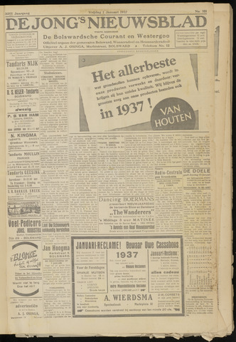 Bolswards Nieuwsblad nl 1937