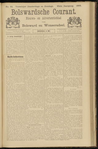 Bolswards Nieuwsblad nl 1906-05-31
