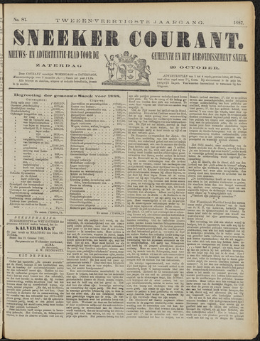 Sneeker Nieuwsblad nl 1887-10-29