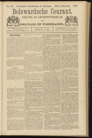 Bolswards Nieuwsblad nl 1903-04-23
