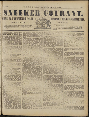Sneeker Nieuwsblad nl 1885-07-25
