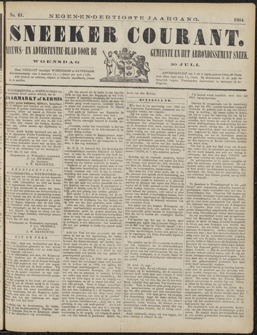 Sneeker Nieuwsblad nl 1884-07-30