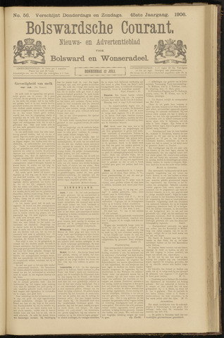 Bolswards Nieuwsblad nl 1906-07-12